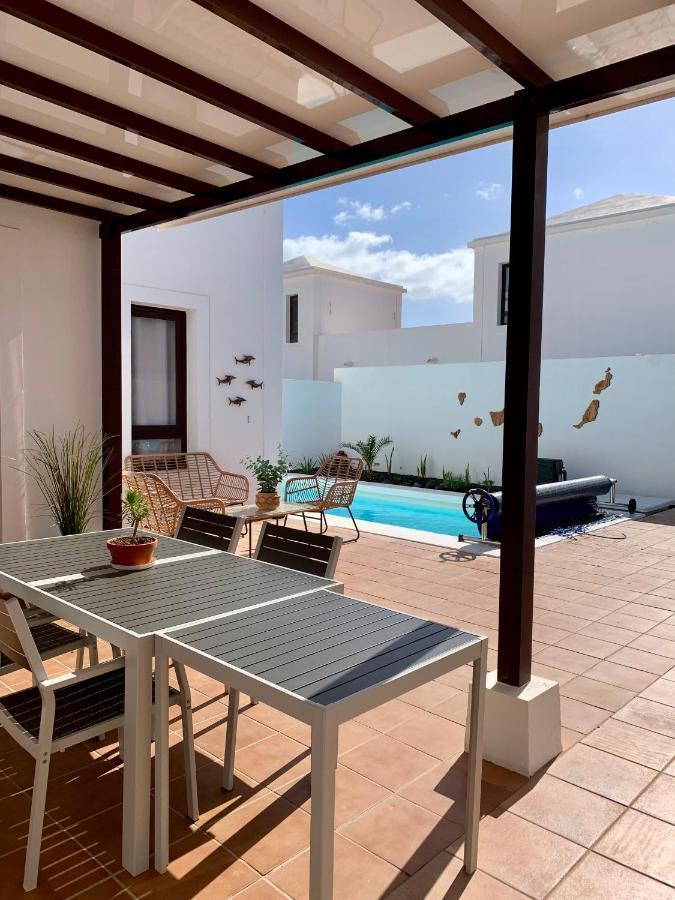 Splendid Casa Papagayo, Heated Pool, Roofterrace With Views And Wifi Villa Playa Blanca  Exterior photo